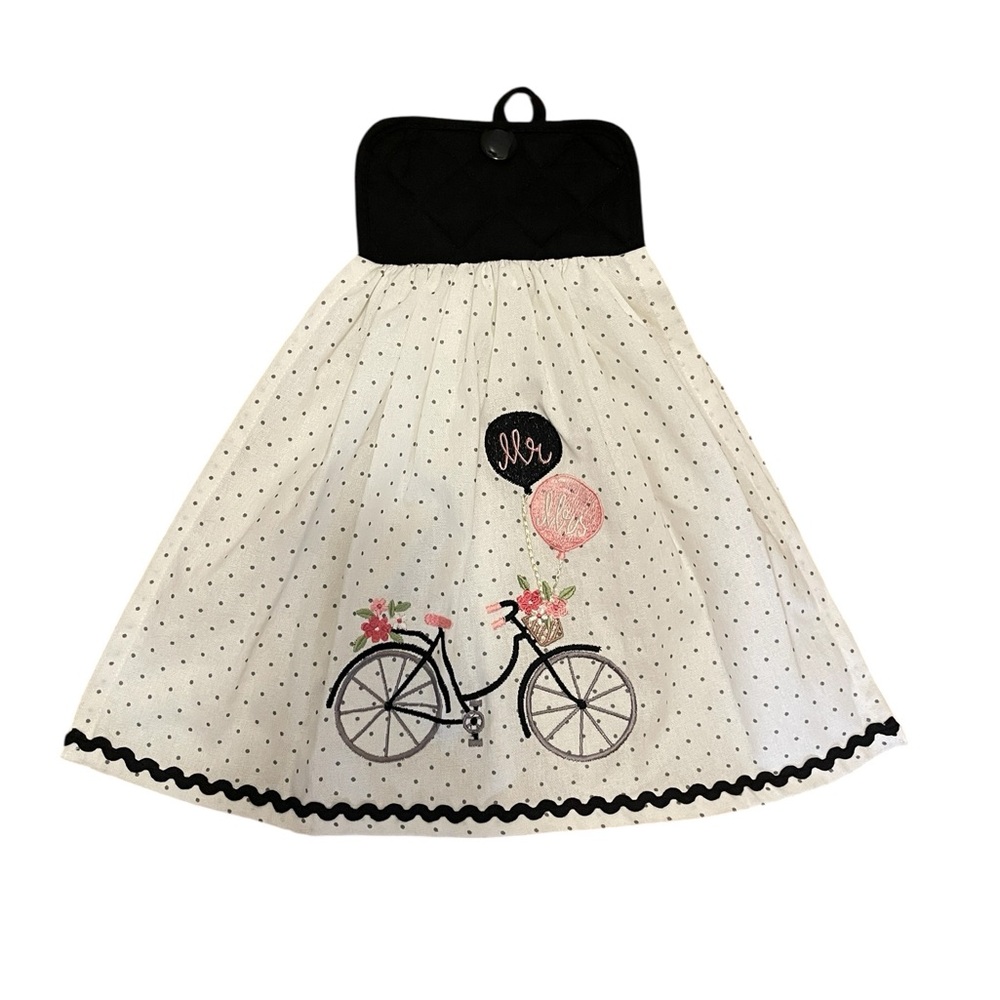 Wedding, Shower gift. Mr & Mrs Oven towel. 
Great gift, hand crafted with love.